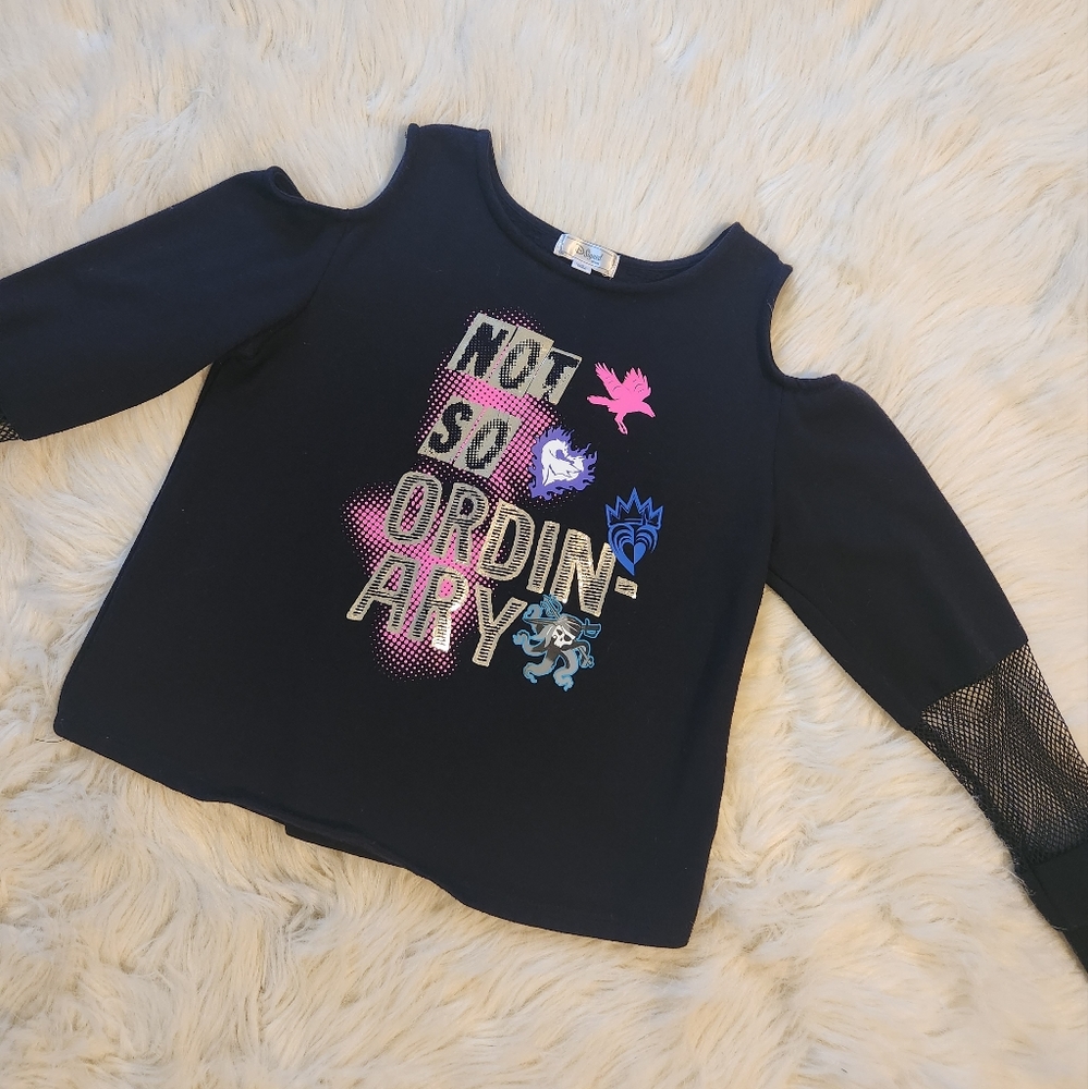 Girls Disney Desendants "Not so ordinary" Long sleeve (size M)